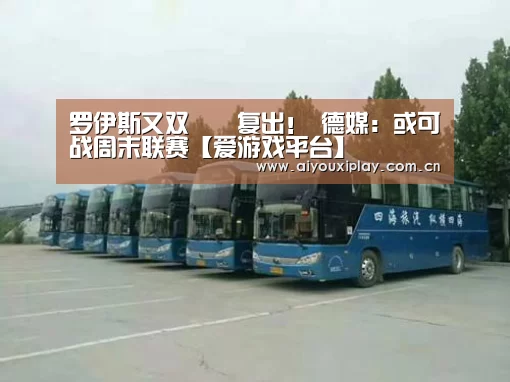 罗伊斯又双叒叕复出! 德媒:或可战周末联赛【爱游戏平台】(图3) 爱游戏app